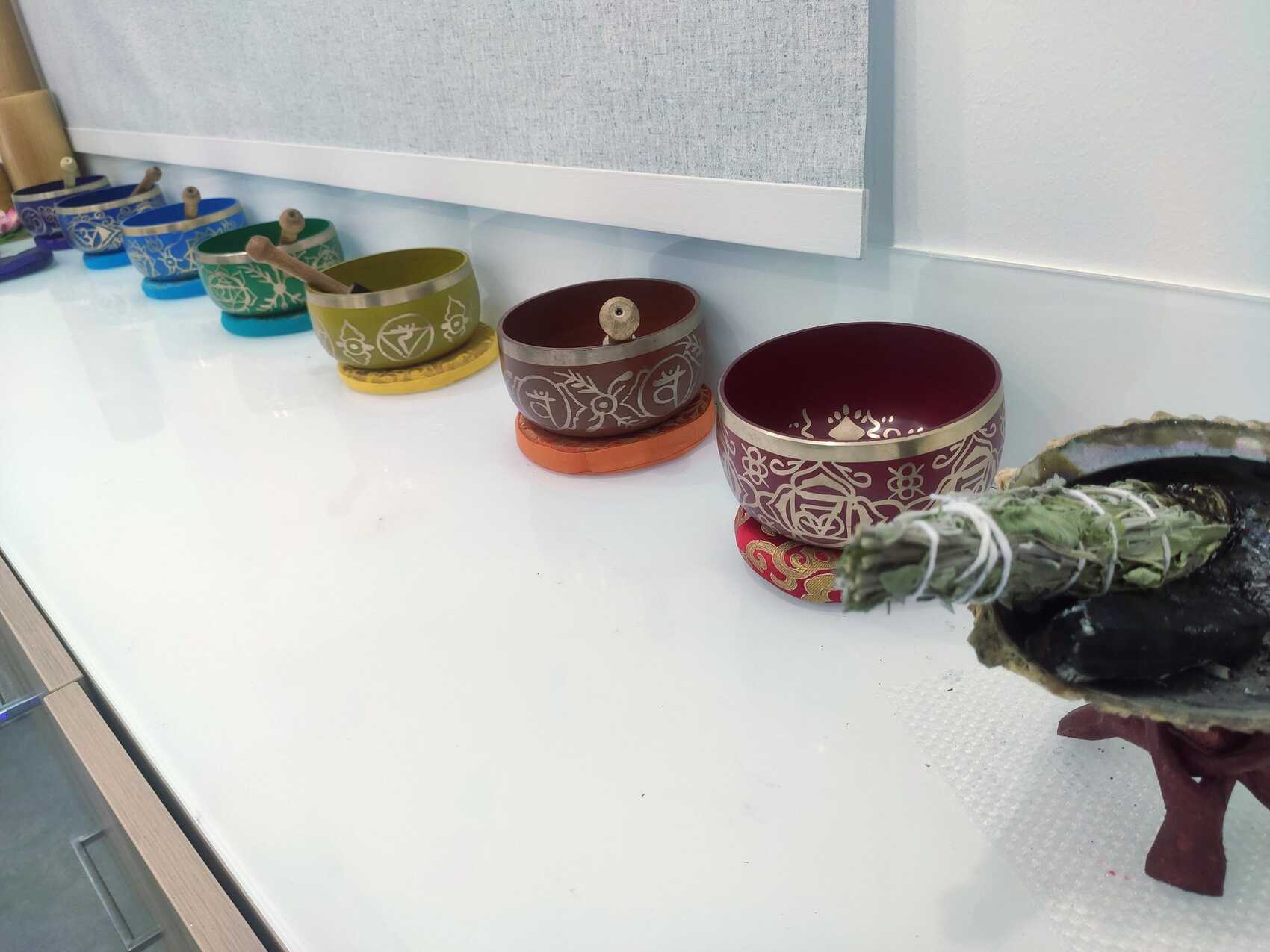 Baño de sonido con cuencos tibetanos