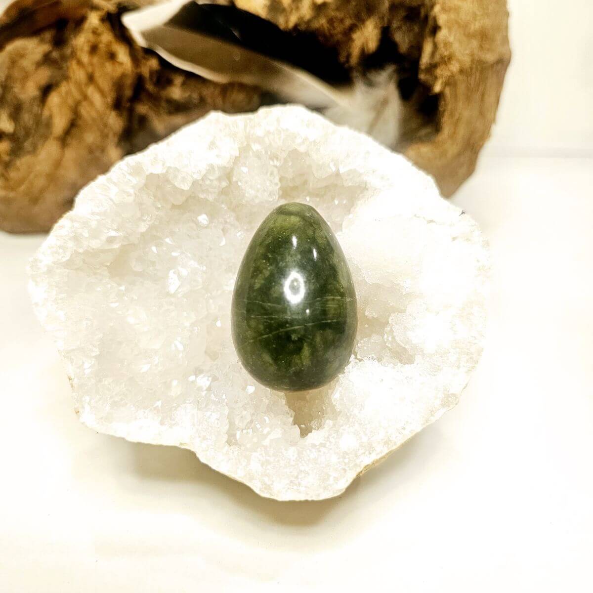 Huevo Yoni de Jade — Equilibrio y Armonía